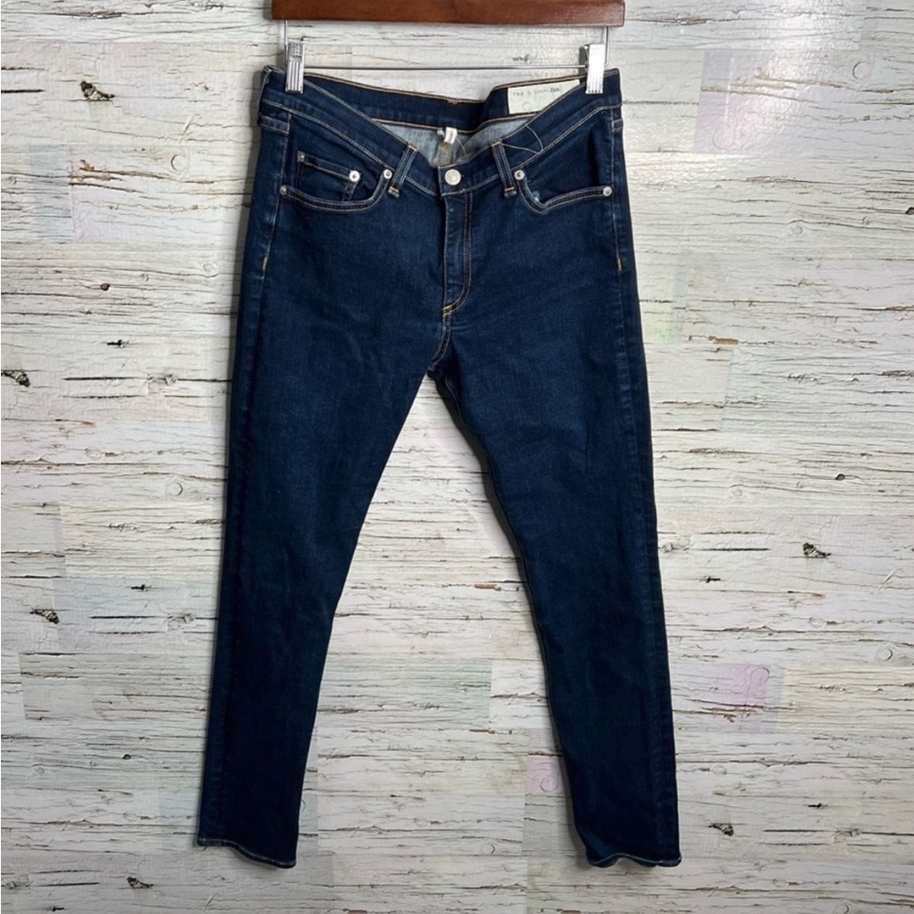 Rag & Bone Skinny Dark Wash Heritage Jeans Size 32